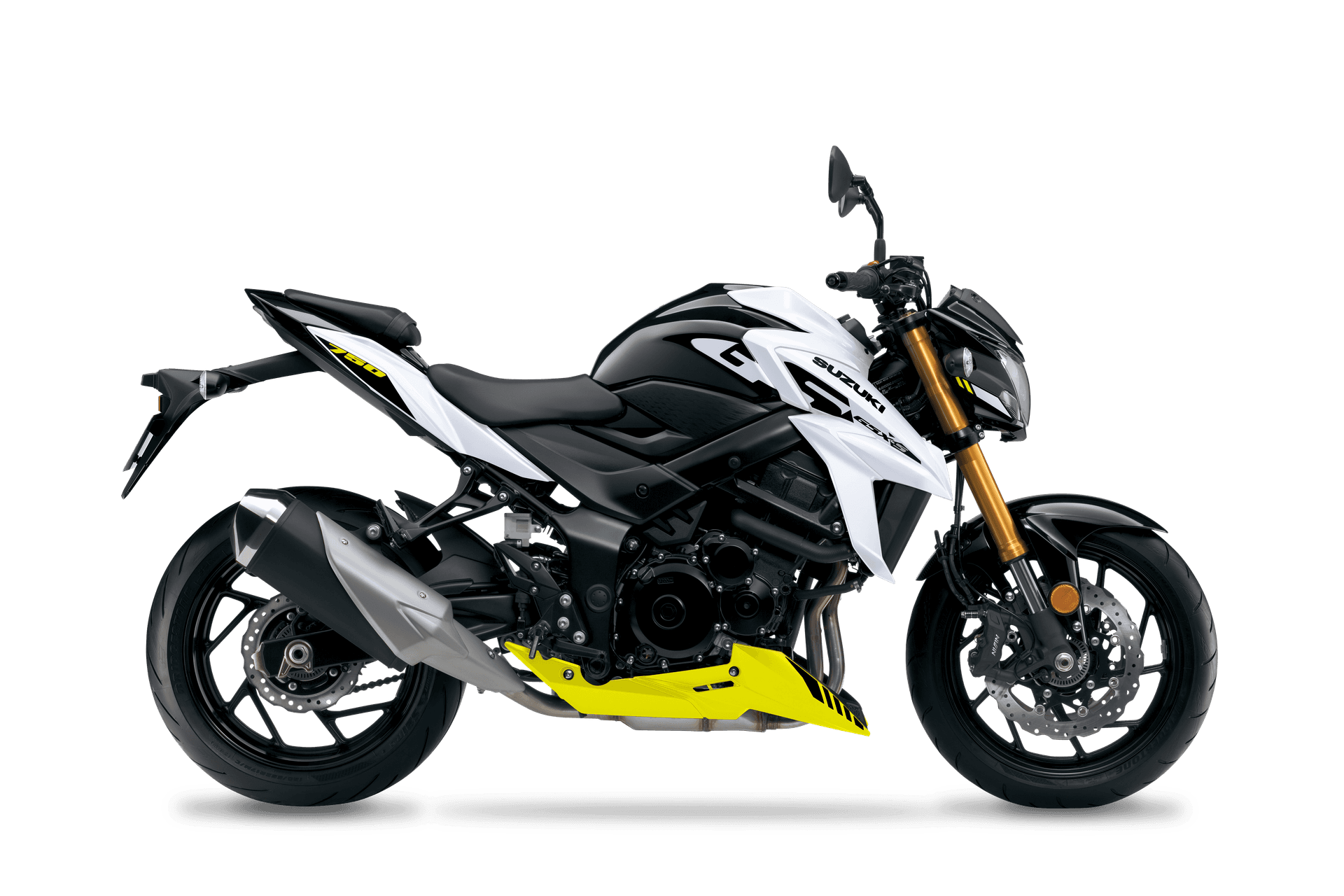 moto cor Pearl Brilliant White/ Champion Yellow Nº2 (B55)