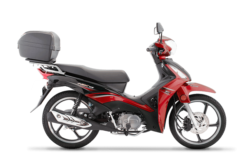 moto cor NEX 115 (VERMELHA)